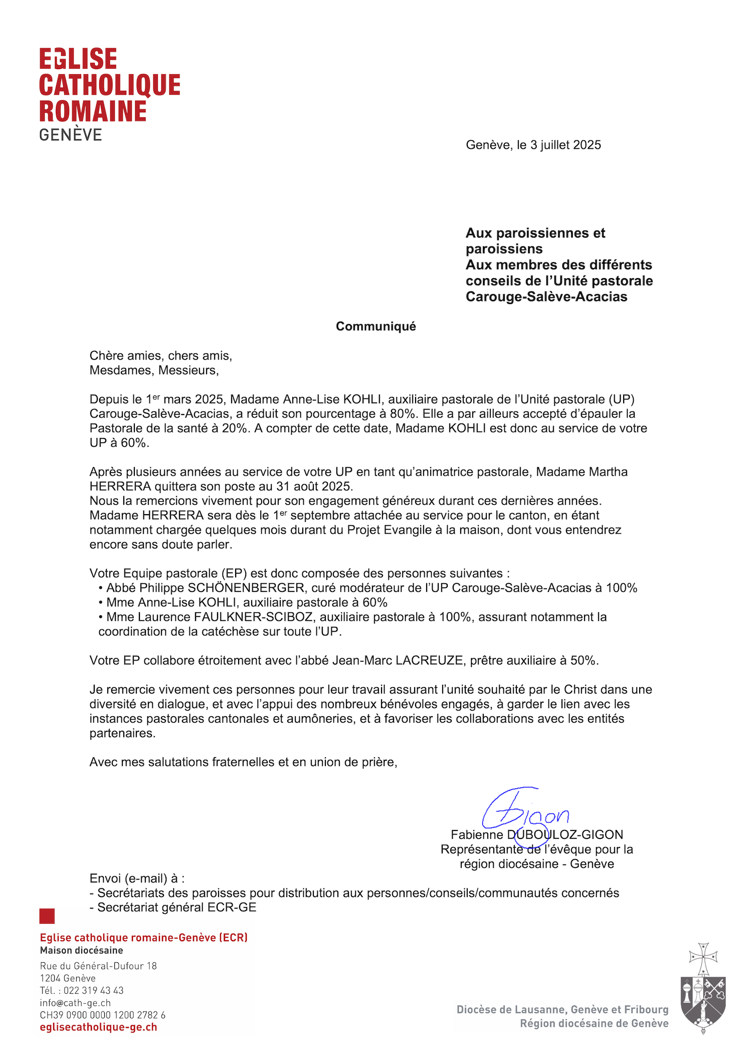 20250625 Communiqué UP CSA
